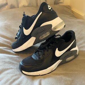 Nike Black and White Air Max Sneakers
